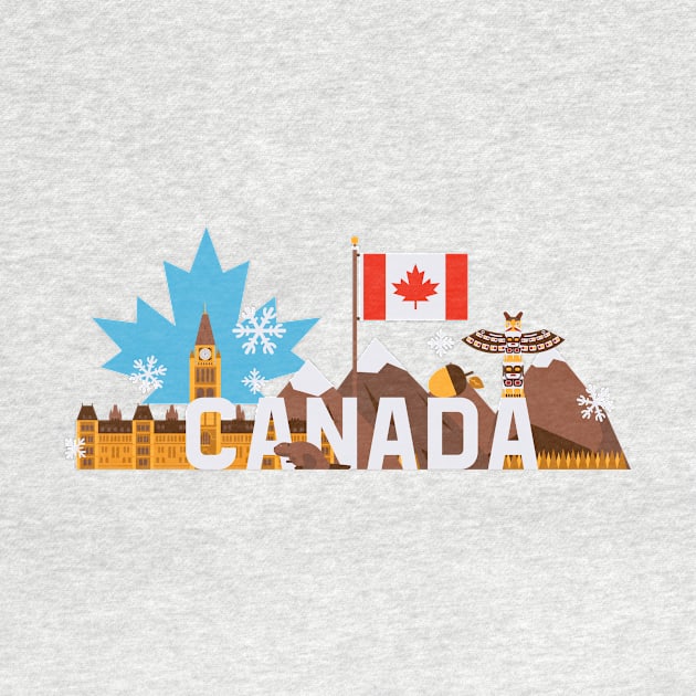 Canada by Oh My Gift Art